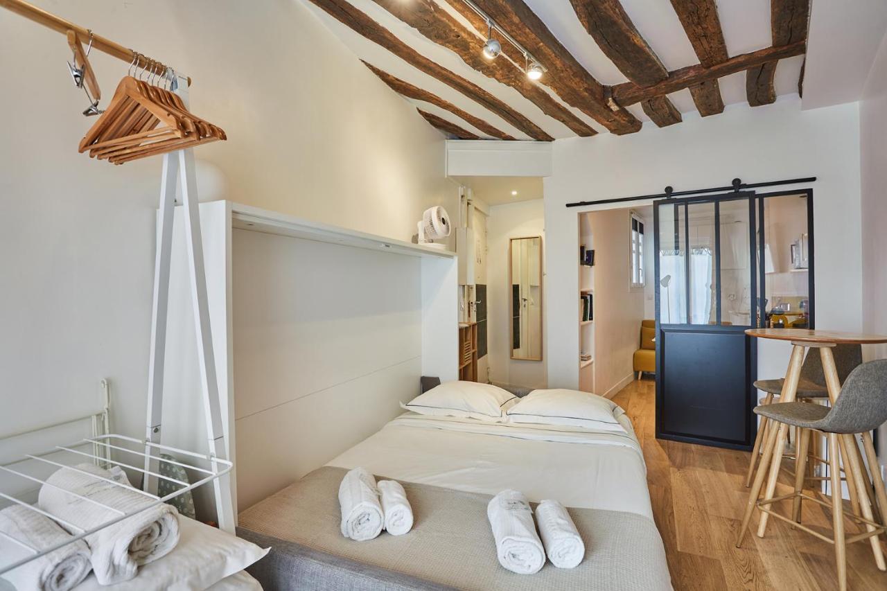 Studio Le Marais Renove / Paris Historique Apartment Luaran gambar